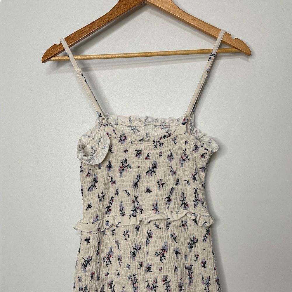 No Boundaries Floral Print Smocked Ruffle Tiered Dress Size Small - Picture 7 of 8